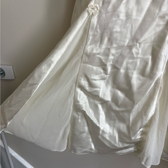 Vintage Cream Slip with Floral Lace - Size Medium - Picture 8 of 8